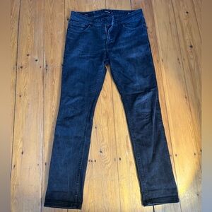 Frank & Oak Dark Blue Slim Men Jeans